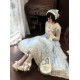 Urtto Lemon Sparkling Water Tiered Long JSK(Pre-Order/2 Colours/Full Payment Without Shipping)
